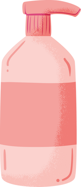 Handdrawn Skincare Cosmetic Product Doodle Tool